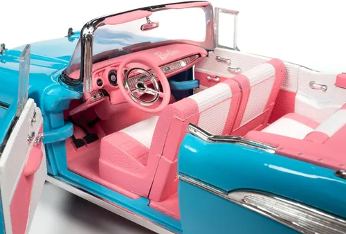 Vista 4 de Silver Screen Machines - Barbie 1957 Chevy Bel Air