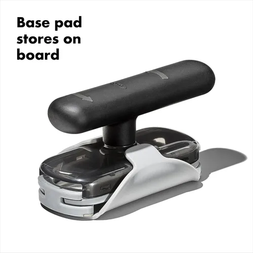 Vista 6 de OXO Good Grips - Abridor de tarros giratorio con almohadilla base