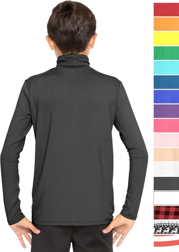 Vista 3 de Oh So Soft - Cuello alto de poliéster y elastano de manga larga para niño