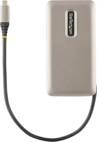 Vista 6 de StarTech Estación de acoplamiento USB-C para MacBook Pro M1 M2 M3 M4 y Windows, 4K 60Hz HDMI, HDR, USB 10Gbps Hub, carga de portátil de 100 W, GbE