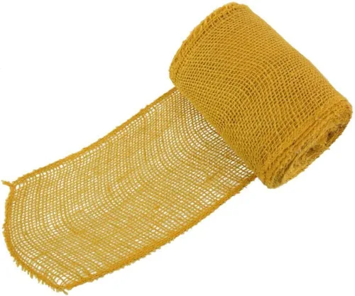Vista 13 de JubileeYarn - Cinta de yute de arpillera para manualidades, 5.5 pulgadas x 10 yardas, color negro, 1 rollo