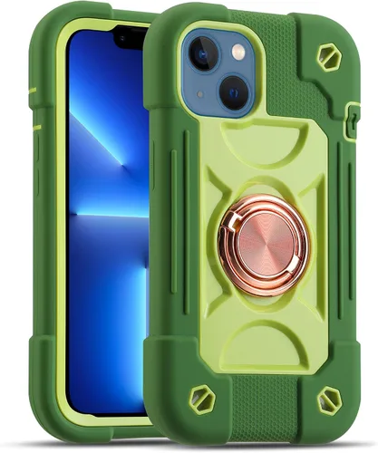 Vista 11 de MARKILL Compatible con iPhone Se3/iPhone Se2, Funda para iPhone 6/6S, Funda para iPhone 7/iPhone 8 de 4.7 Pulgadas con Soporte Anular, Funda