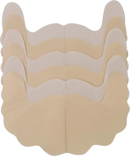 Vista 5 de ToBeInStyle 3 pares de brasier push-up invisible autoadhesivo para mujer