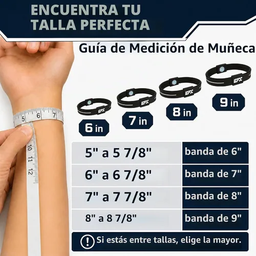 Vista 2 de EFX Pulsera de equilibrio de rendimiento, pulsera de silicona para atletas Negro/Azul
