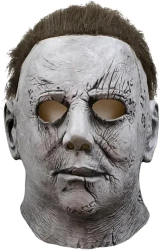 Vista 5 de Boolavard Máscaras de Michael Myers para Halloween, disfraz de terror, cosplay, accesorios de látex