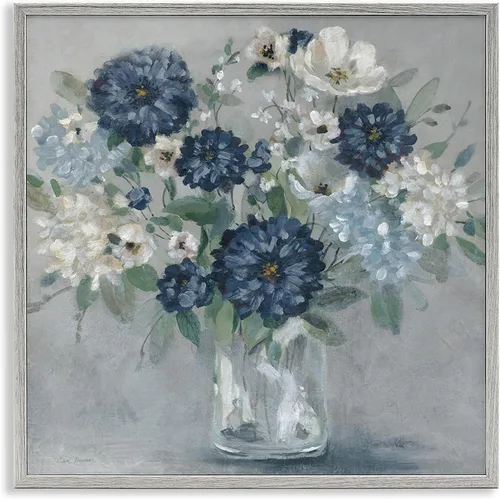 Vista 24 de Spring Floral Dollops' Framed Giclee Art