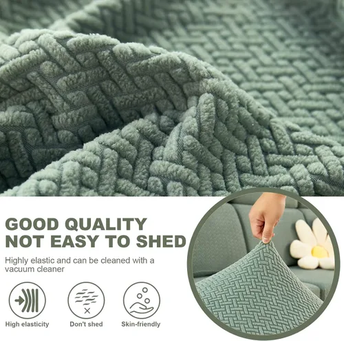 Vista 3 de Funda universal para sofá 2023, resistente al desgaste, fundas de cojín elásticas para sofá, fundas de sofá mágicas, protector de muebles