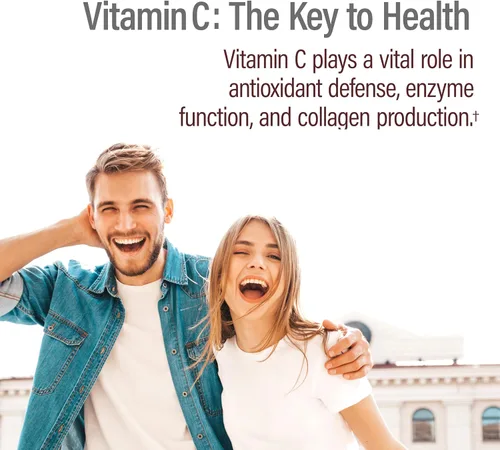 Vista 5 de NANOWELL Vitamina C tamponada súper potente de 1000 mg con complejo bioflavonoide, antioxidante y apoyo inmunológico, piel y articulaciones