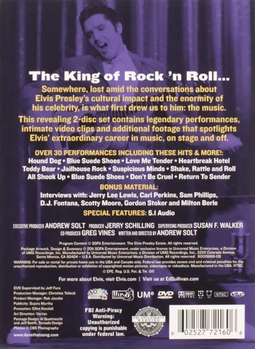Vista 2 de Elvis Presley The Great Performances DVD