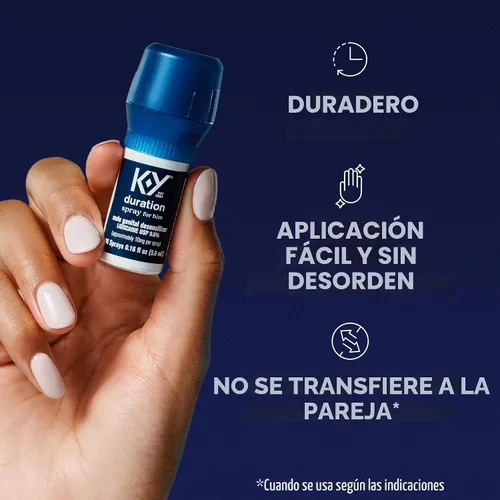 Vista 4 de Spray para hombres, para durar más y mantenerse K-Y, 67981966596, 36 Sprays, 1, 1