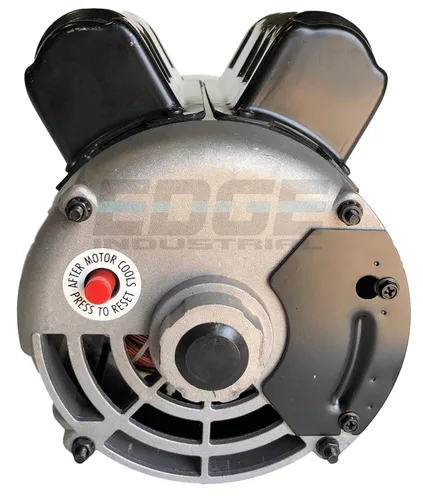 Vista 3 de NUEVO 2 HP SPL Compressor Duty Motor eléctrico, 3450 RPM, marco 56, diámetro del eje de 5/8 pulgadas, 120/240 voltios