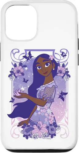 Vista 26 de Funda para iPhone 16 Disney Encanto Isabella Dreamy Floral Retrato