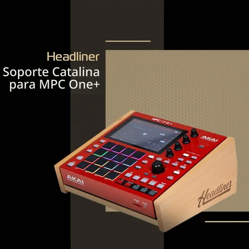 Vista 2 de Headliner Catalina - Soporte para Akai Pro MPC One+ MPC One