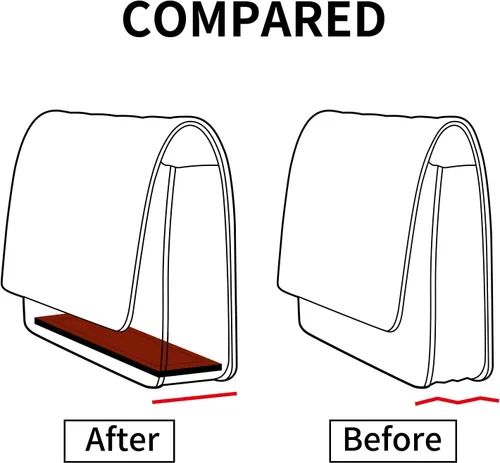 Vista 3 de OAikor Moldeador de base para bolso WOC, protector e inserto para cartera en bolsa de cadena, máxima protección y soporte