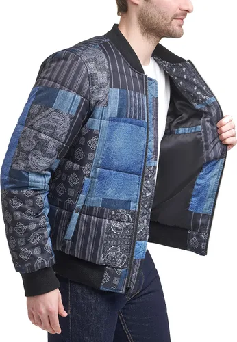 Vista 3 de Levi's Chaqueta bomber acolchada Levi's para hombre