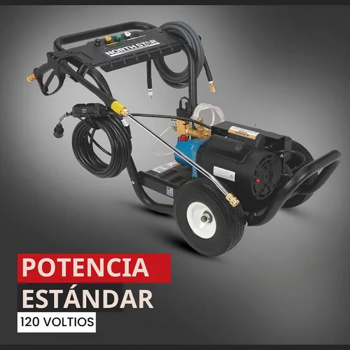 Vista 2 de NorthStar Lavadora eléctrica a presión de arranque/parada total, 2,000 PSI