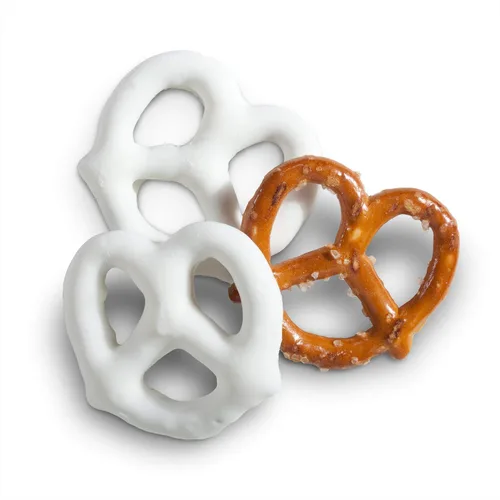 Vista 3 de Amish Home Made Candies - Pretzels blancos bolsa de 30 onzas