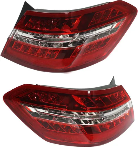 Vista 6 de KarParts360 Para Mercedes-Benz E63 AMG luz trasera Asamblea 2010 2011 lado del conductor LED w/bombillas para MB2804106