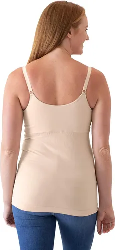 Vista 5 de Kindred Bravely Sublime Tanque de bombeo manos libres Camiseta sin mangas patentada todo en uno de bombeo y lactancia con EasyClip