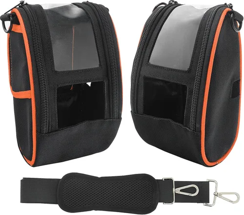 Vista 8 de Para Zebra QLN220 & ZQ610 Estuche de transporte portátil para impresora térmica con correa para el hombro Naranja