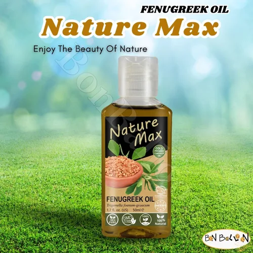 Vista 3 de bonballoon Nature Mix Aceite esencial de fenogreco orgánico natural sin diluir puro para el crecimiento del cabello, cuidado de la salud de la piel