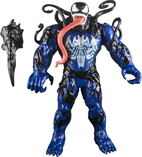 Vista 2 de Marvel Spider-Man Epic World of Action VenomVersus Venom Liquid Shifter Action Figure, 11 Inches (27 cm), Superhero Toys for Kids Ages 4 and Up