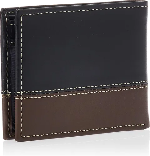 Vista 45 de Timberland Men's Leather Passcase Bifold Wallet Hybrid