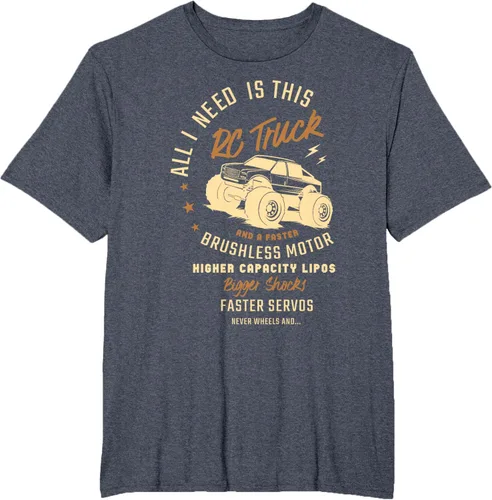 Vista 25 de Todo lo que necesito es este camión RC y una camiseta sin escobillas más rápida RC Motor Negro