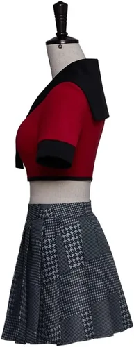 Vista 4 de Jabami Yumeko - Disfraz de cosplay de anime, uniforme escolar para mujer