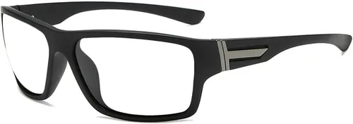 Vista 3 de Gafas de lectura bifocales fotocromáticas de transición al aire libre para hombres y mujeres, lentes de sol deportivos para presbicia (negro, 175)