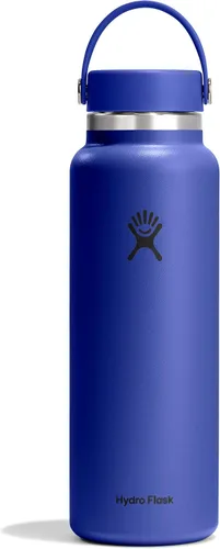 Vista 88 de Hydro Flask Botella de agua – Acero inoxidable aislado – Tapa flexible de boca ancha, antiderrames, a prueba de fugas y recargable en agave de 20
