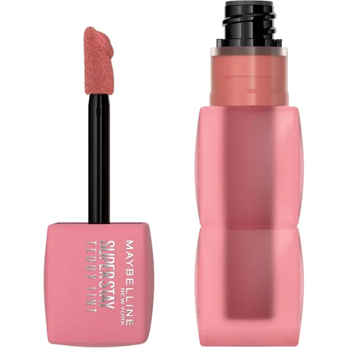 Vista 21 de Maybelline Super Stay Teddy Lip Tint, Endgame, Mauve-Berry