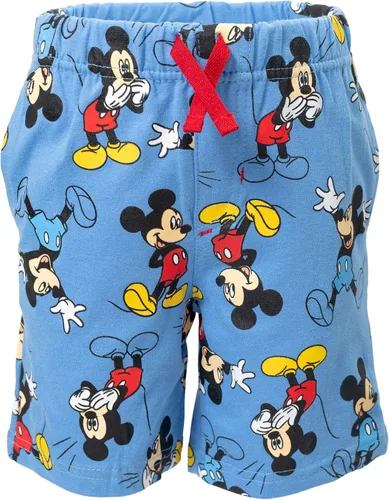 Vista 3 de Disney Pixar Cars Mickey Mouse King Toy Story Buzz Lightyear - Conjunto de camiseta gráfica y pantalones cortos de rizo francés
