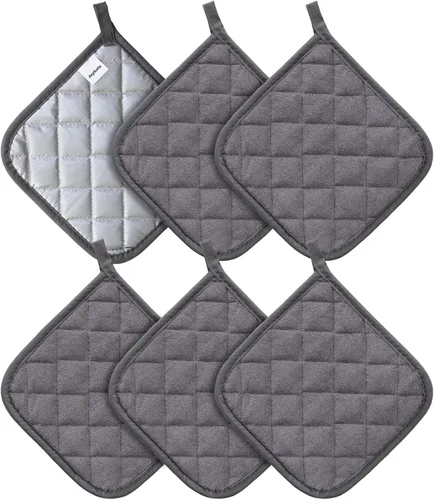 Vista 29 de Joyhalo Paquete de 4 soportes para ollas para cocina Aqua