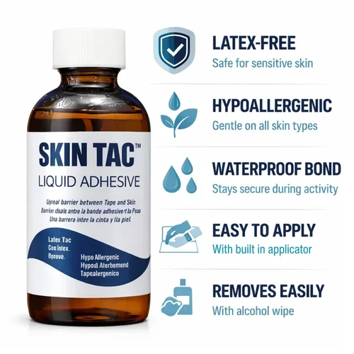 Vista 2 de >Skin tac adh 4 oz. Skin-Tac-H