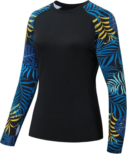 Vista 18 de BASSDASH – Camiseta de manga larga para mujer con protección solar UV UPF 50+ para pesca y senderismo Negro