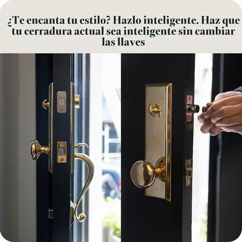 Vista 2 de Bloqueo inteligente Level Bolt (Matter) – Haz que tu cerradura sea inteligente sin cambiar llaves o hardware – Matter-Over-Thread, entrada sin llave