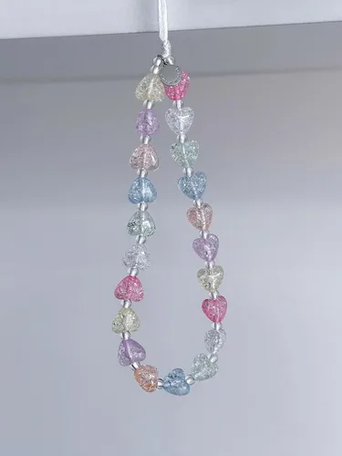 Vista 69 de Drawwind Correa con cuentas para teléfono con pulsera universal, cordón para teléfono celular lindo, pulsera de muñeca con cuentas, cadena de hilo