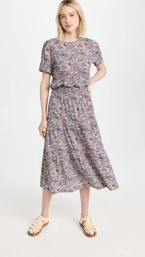 Vista 2 de Nation LTD Vestido campesino casual Martine para mujer
