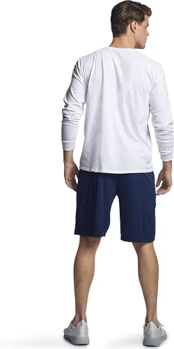 Vista 7 de Russell - Camiseta de manga larga de algodón para hombre