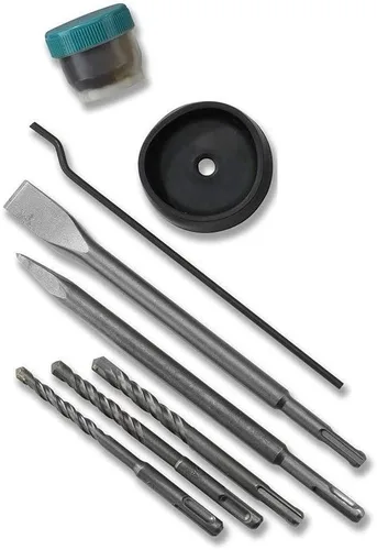 Vista 2 de 1" eléctrico rotatorio roto martillo taladro SDS hormigón cincel kit w/bits nuevo