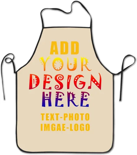 Vista 13 de Delantal personalizado personalizado para mujeres y hombres, delantales de cocina para cocinero, nombre personalizado, texto, logotipo, imagen