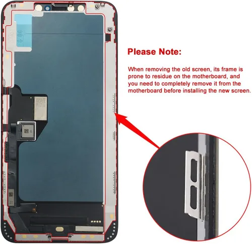 Vista 6 de [OLED] para iPhone Xs MAX Reemplazo de pantalla de 6.5 pulgadas [NO LCD] Pantalla 3D Touch Frame Asamblea Digitalizador para Modelo A1921, A2101