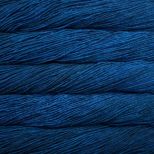 Vista 11 de Malabrigo Hilo de lana peinada teñida a mano (004 Verde Zafiro)