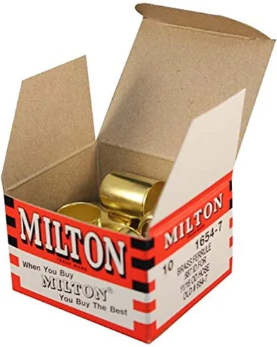 Vista 8 de Milton 1654-2 1/2" OD de latón para casquillo de manguera - Caja de 10