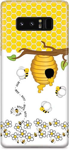 Vista 19 de Inspired Cases - Funda con textura 3D para iPhone Xs Max - Funda protectora de goma para iPhone Xs Max de Apple - Honey Bee