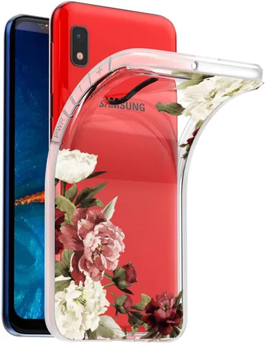 Vista 3 de Funda para Galaxy A10E, para Samsung A10E, funda transparente para niñas y mujeres, TPU suave a prueba de golpes, funda transparente para Samsung