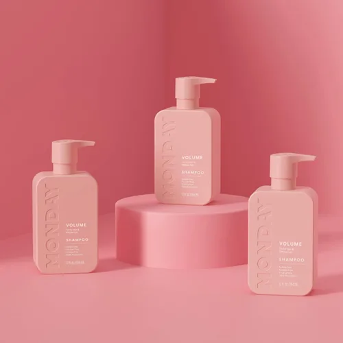 Vista 5 de MONDAY HAIRCARE VOLUME Champú con colágeno hidrolizado y aceite de macadamia para cabello fino, fino y plano, 12.0 fl oz