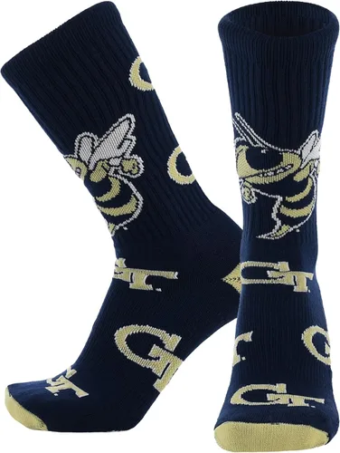 Vista 17 de TCK - Calcetines Mayhem de tripulación de longitud de pantorrilla para hombres, calcetines para día de juego