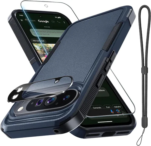 Vista 19 de Funda para Google Pixel 7A, Funda Protectora de Teléfono de Cuerpo Completo Resistente de Trabajo Pesado Robusta a Prueba de Golpes con Correa